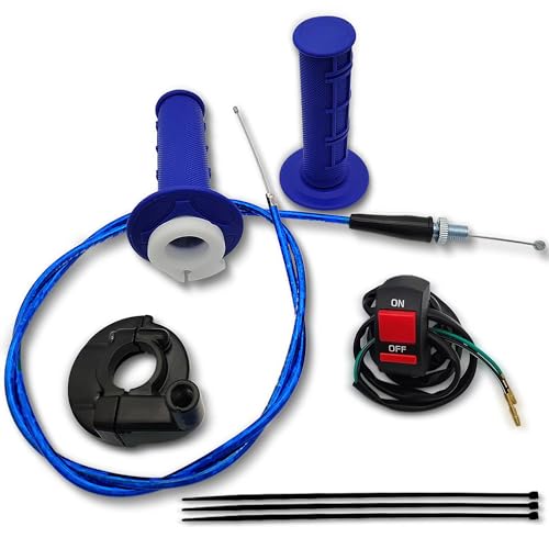 NZZLXKFJ 7/8 22mm Twist Throttle Accelerator Handle Grips,Mini