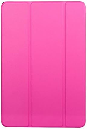 iPad Air 2 Case, Thinkle ONE Rubber Coated Slim Smart Cover Case with Stand and Auto Wake/Sleep Function for iPad Air 2/iPad 6 (Pink )
