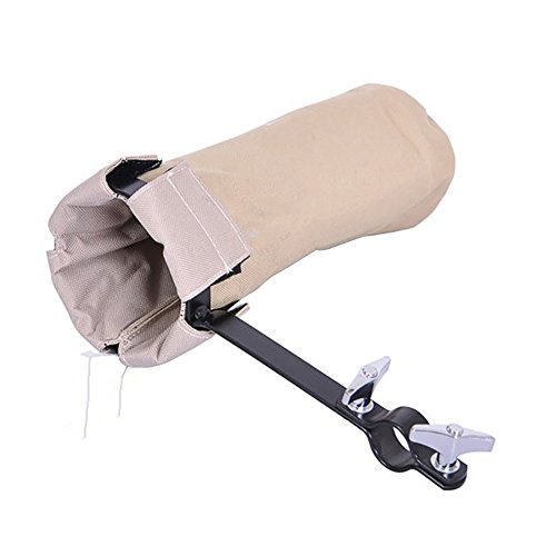 Ocamo Drum Kit Drumstick Cylinder Canvas Drum Stick Package Drumstick Bag Holder Khaki