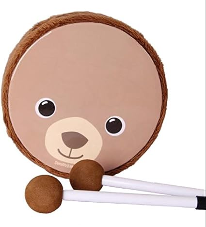 Un Grand Confort De Jeu Portable Bebe Enfant Batteur Battre Tambour Jouet Musique Dessin Anime Ours Battre Tambour Brun Amazon Fr Cuisine Maison
