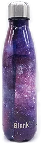 2017 the Newest Blank Bottle, Star Night Sky Print, Blank Vacuum Insulated Stainless Steel Water Bottle, Double Wall, 17 oz