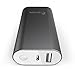iPhone 6 Battery, i-Blason? Aero 5200 mAh Ultra Compact External Battery Portable USB Charger Power Bank - Intelli-ChargeTM Wide Compatibility, Fast Charging, High Capacity - For Apple iPhone 6 Plus 5s 5c 5 Samsung Galaxy S5 S4 Active Mini, Note 3 4 Pro Edge, LG G3 G2, Nexus 6 5 4, HTC One M8, MOTO X X+1, PS Vita and More (Black)