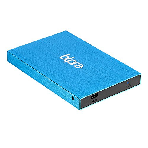 Bipra 500Gb 500 Gb 2.5 Inch External Hard Drive Portable Usb 2.0 - Blue - Fat32