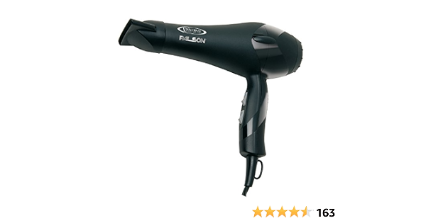 Palson - Secador Pelo Universal, 30094, 2100W, Prof Ac, Ionico, Ceramico,  Fun.Tourmaline, 2 Velc. 2 Temp. Difusor, Aire Frio, Cable 2.8M, 2  Boquillas. Negro. : Amazon.es: Belleza