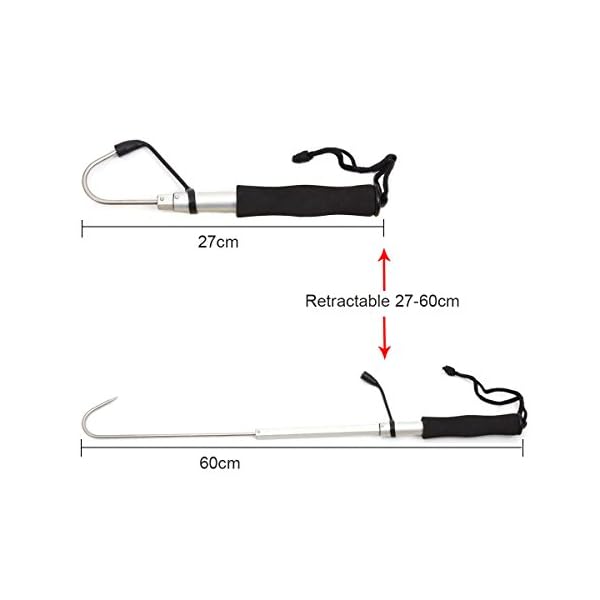Fishing-Hook-LOPEZ-Telescope-Retractable-27-60Cm-Fishing-Tool-Gaff-Hook-Spear-for-Saltwater-Offshore-Ice-Fishing-with-Soft-EVA-Handle