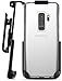 Galaxy S9 Plus Belt Case, Encased Clear Protective Grip Cover with Holster Clip for Samsung Galaxy S9+ (2018 Release) Crystal Clear (Clear)