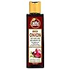 THE INDIE EARTH RED ONION HAIR OIL 200 ML - ANTI HAIR LOSS & HAIR GROWTH OIL WITH BLACK SEED, CURRY LEAF, HIBISCUS…