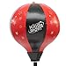 Costzon Punching Bag, Height Adjustable Boxing Equipment for Adults Teens w/Inflatable Ball, Boxing Gloves & Pump, Freestanding Boxing Bag for Kids 8+ Years Old
