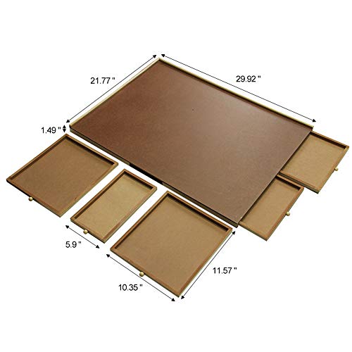 1 ATDAWN+Spinner+Plateau+Smooth+Fiberboard+Accessories