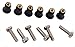 M5 Neoprene Well Nut M5 with 20mm Stainless Steel Pozi Screw (Pack 6) (E)