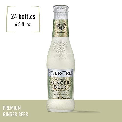 Fever-Tree Premium Ingwerbier, ohne künstliche Süßstoffe, Aromen oder Konservierungsstoffe, 24 ml – Bild 3