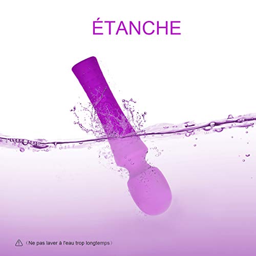 Masseur ÉLectrique avec 8 Modes et 5 Vitesses Intenses Soulage la Fatigue Musculaire et Détend