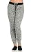 Comfy Banded Drawstring Jogger Pants in Black