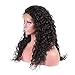 Younsolo Water Wave Lace Front Wigs Human Hair for Black Women with Baby Hair Pre plucked 150% Density 100% Unprocessed 13x4 Water Wave Lace Frontal Wigs 22 inch Natural Color