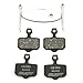 Bike Disc Brake Pads for Avid Elixir Made of Kevlar Fiber and Copper Stronger Braking Power Less Noise