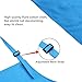 MLWYQOJ QISEMDUM Blue Kids Apron,Childrens Smock for Classroom Crafts and Paniting Cooking Bake