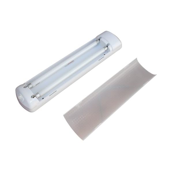 Marine-12v-Interior-2-Tubes-Light-Wswitch-for-Boat-Caravan-Rv-Five-Oceans