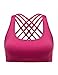 REGNA X NO BOTHER Women's Strappy Yoga Bra Tops (3 STYLES/PLUS SIZE AVAILABLE)