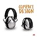 Ems for Kids Earmuffs - Silver. The Original Folding Children's Earmuff Since 2007. Use at Loud Events Including NASCAR, air Shows, Concerts, Festivals and More! …