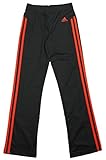 Adidas Big Girl's Yoga Pants with Stripes