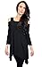 Love My Seamless Asymmetric Tunic with Cold Shoulder Cut Outs (Large)