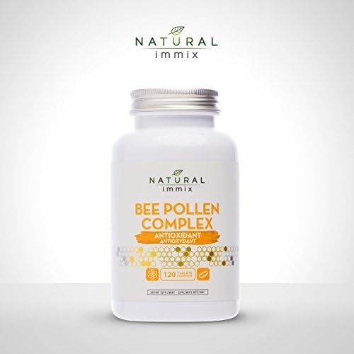 Natural immix - Bee Pollen Complex, Boosts Energy Levels, Immune System Support, 120 Tablets
