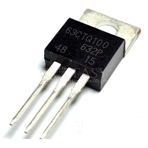 10pcs 63CTQ100 TO-220 63CTQ100PBF TO220 100V 63A New Original: Amazon