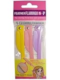 Feather FLAMINGO Eyebrow Shaver 3pcs S-P