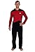 Star Trek TNG Command Red Men's Pajamas Set: X-Large
