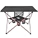 Grepatio Lightweight Camp Table – 4 Mesh Cup Holders and Carrying Bag Included, Folding Camping Table for Picnic, BBQ, Fishing, Hikingthumb 2