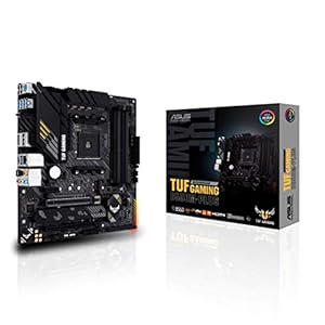 ASUS TUF GAMING B550M-PLUS Gaming moederbord AMD B550, PCIe 4.0, Dual M.2, 10 fasen DrMOS-voeding, 2,5 Gb Lan, HDMI, DP…
