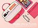 Vankyo 7 inch Tablet Sleeve Bag, Fits with MatrixPad Z1 Kids Tablet, iPad Mini 4 3 2 1, Galaxy Tab A 8.0 and Dragon Touch Y88X Plus/Y88X/M7 Kids Tablet, Pink