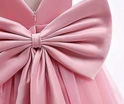 Nileafes Flower Girls Maxi Dress Bridesmaid Wedding