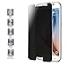 PLESON® SAMSUNG Galaxy S6 Privacy Ballistic Glass Screen Protector - Protect Your Screen From Scratches Drops and Anti-Spy - Maximize Your Resale Value - 99.99% Clarity and Touchscreen Accuracy (SAMSUNG Galaxy S6)