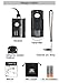 RFN-4 (RF-911) Wireless Remote Shutter Release Cable for Canon EOS DSLR Camera with N3 (RS-80N3) Connector - for Canon 6D, 5D, 5D Mark II, 5D Mark III, 1D, 1Ds, Mark II, III, IV, 1DX, 7D, 60D, 50D, 40D, 30D, 20D, 10D