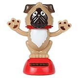 Home-X Solar Dancing Toy, Bull Dog