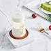 VOBAGA Coffee Warmer & Mug Warmer for Home Office Home Desk Gift Use, 20w Electric Cup Beverage Warmer Plate with 3 Temperature Settings for Tea, Water, Cocoa, Soup with Auto Shut Off After 4 Hours