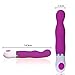 G.romatic 7 Modes Medical-grade Silica Vibrator for Couples Women G-spot Vibrater Clitoral Stimulate Toys (Purple)