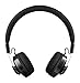 LilGadgets Untangled Pro On-Ear Kids Wireless Headphone for School, Microphone, Volume Limited, SharePort Technology, SoftTouch Padding, Black Bluetooth Headphones