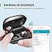 TECKEPIC True Wireless Earbuds, Bluetooth 5.0 Earbuds, in-Ear Headphones Earphones with Charging Case, Stereo Sound Built-in Microphone, Waterproof, for iPhone Android Running Sport