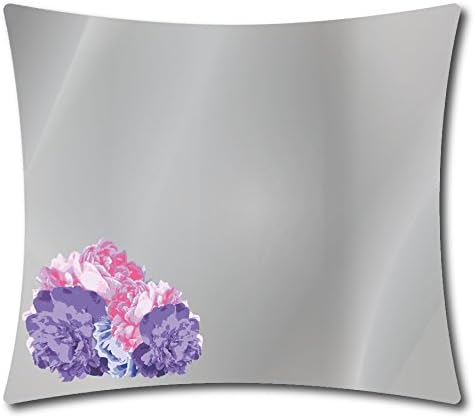 Magnetic School Locker Mirror: Peony Chic