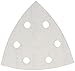 Bosch SDTW242 3-1/2 In. 240 Grit 25-Piece White Detail Sander Abrasive Triangles for Paint