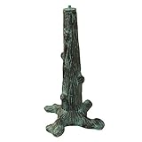 Rome B65 Tree Trunk Sundial Pedestal Base, Cast