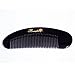 Hair and Beard Combs - Breezelike Fine Tooth Black Buffalo Horn Comb for Detangling - No Static Hair Comb for Women, Men and Girls