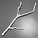 RechicGu Silver Plated Chic 4Pcs Christmas Tree Branch Hair Pin Headband Dress Snap Barrette Clip Fascinator
