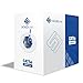 SolidLink - SL601N CAT5e 1000ft UTP Solid Conductor Cable 24AWG LAN Network Ethernet RJ45 Wire, Blue (SL601),