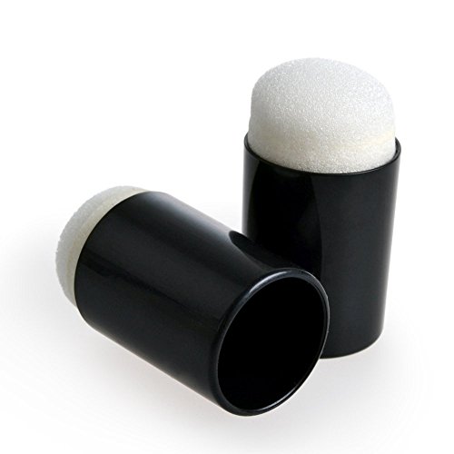 LIPROFE Finger Sponge Dauber with Storage Case for Painting Ink Crafts Chalk Card Making 8pcs