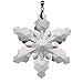 H&D Crystal Snowflake Chandelier Prisms Drop Pendants Ornament (Snowflake-6)