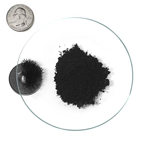 Iron Oxide "Magnetite" / Fine Black Powder / 4 Ounces / 99% Pure / SHIPS FAST FROM USA