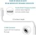 (2 Pack) Headphone Adapter for iPhone Adapter 3.5mm Jack Headset Connector Converter Headset Accessories Cable Audio Splitter Dispenser Compatible with iPhone7/7Plus /8/8 Plus/X/XR/XS/XS Max – Whitethumb 2